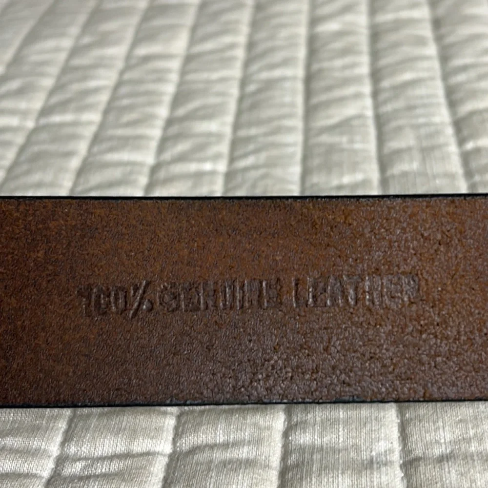 Diesel Genuine Leather Brown Belt